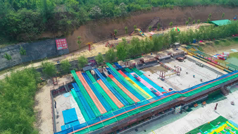 塔山旅游區水上整體效果
